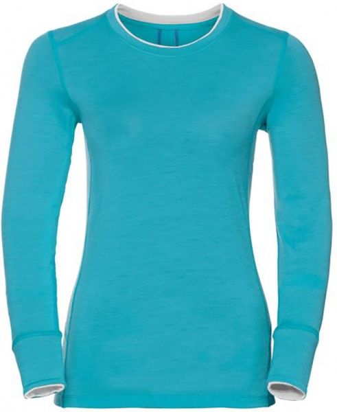 Термофутболка Odlo crew_neck_NATURAL_100%_MERINO 110411-20402 L синій