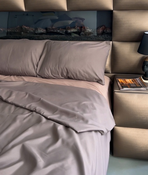 Комплект постельного белья Le Colore 2 коричневый 