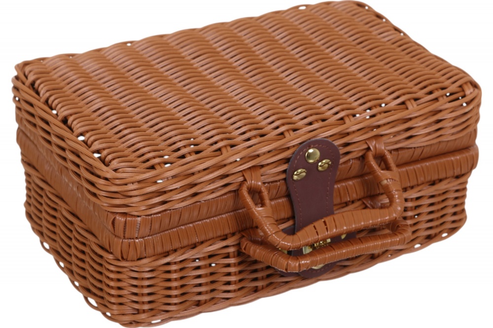 Сундук-чемодан декоративный Provence 26x18x11 см натуральный