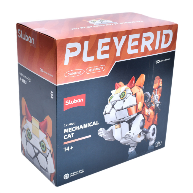 Конструктор Sluban Кіт 900 деталей M38-P8018