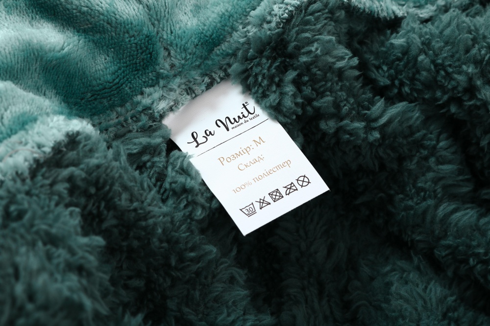 Халат мужской La Nuit с капюшоном Basel р. 2XL зеленый