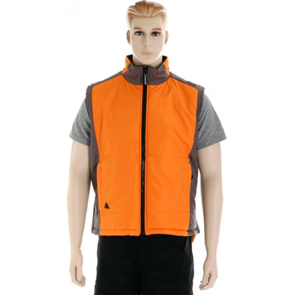 Жилет рабочий Delta plus Fidji   р. XL FIDJIORXG оранжевый с серым