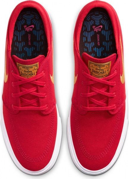 Кроссовки Nike SB ZOOM JANOSKI CNVS RM AR7718-603 р.US 12 красный