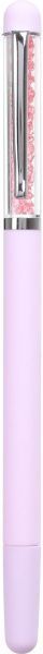 Ручка гелевая розовая Сияние 