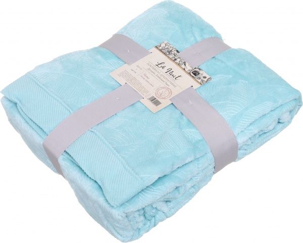 Покрывало Embossed Haze 220x240 см La Nuit бирюзовый 