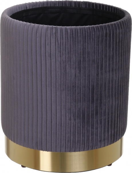 Скриня-пуф Francis темно-сірий 31,5х31,5х38 см 