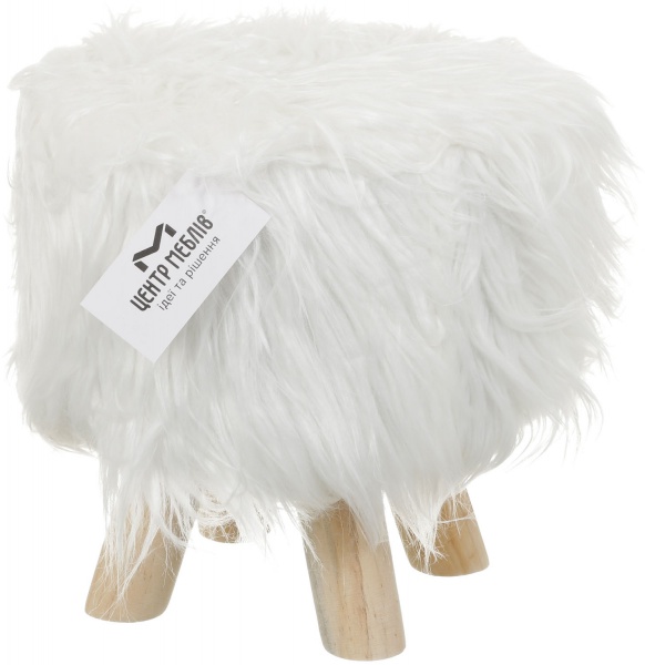 Пуф Наварра 30х30 см белый 