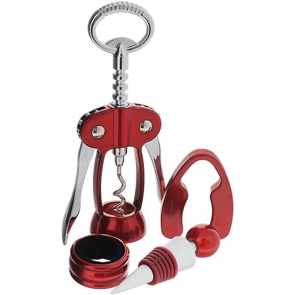 Набір для вина Fackelmann штопор+ніж+кільце+пробка