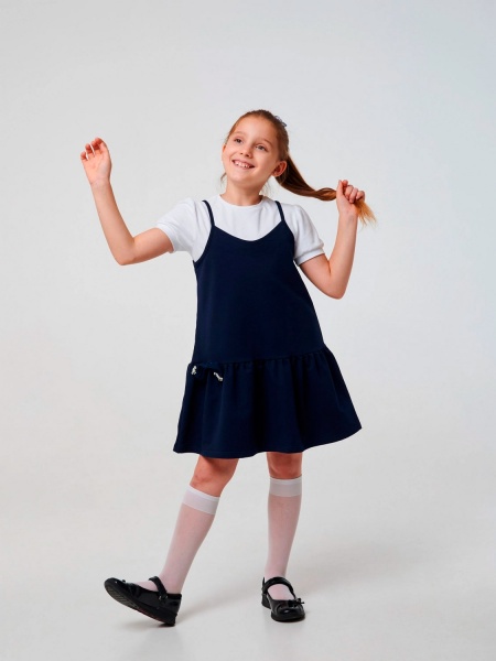 Сарафан Smil р.134 темно-синій 120365 