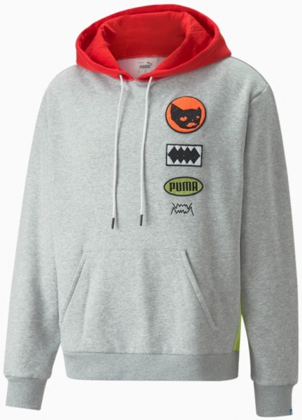 Джемпер Puma PLAYBOOK PULLOVER 53418801 р. M сірий