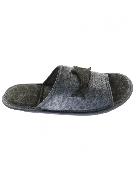 Тапки домашние FX Shoes FX shoes 2025 р.40/41 серый 