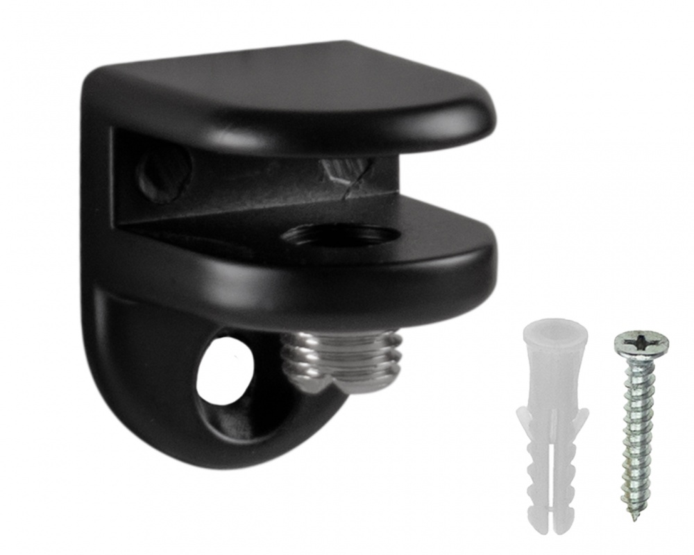 Тримач для полиць DC DM 40 BLKM Чорний Матовий 2 шт