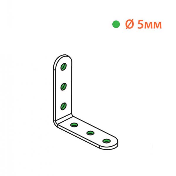 Уголок узкий Kolchuga равносторонний 50x50x15 мм 2 мм