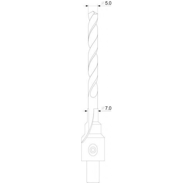 Свердло по дереву YATO 5 мм YT-33022
