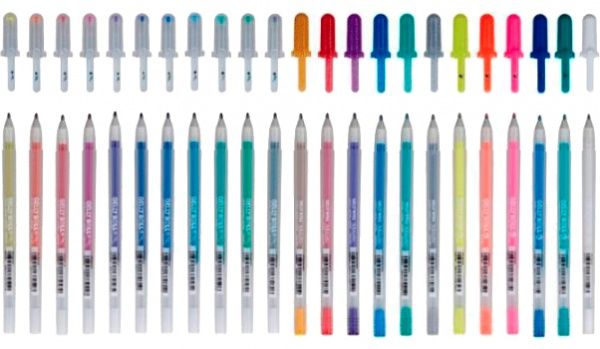 Набор ручек гелевых Sakura 24 цвета Gelly Roll POXPGBMIX24 