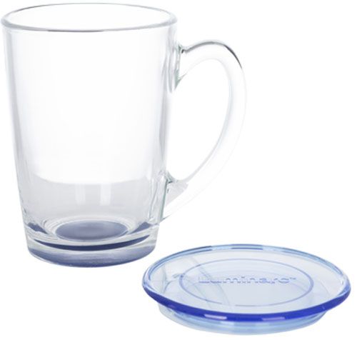 Чашка с крышкой New Morning Blue 320мл Luminarc