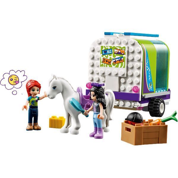 Конструктор LEGO Friends Фургон для коня Мії 41371