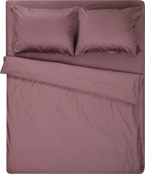 Комплект постельного белья Mono brown D двухспальный коричневый La Nuit 