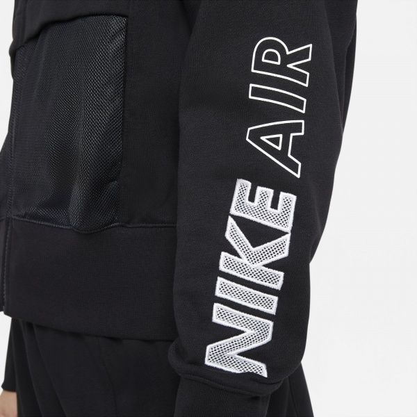 Джемпер Nike W NSW AIR FZ TOP FLC CZ8618-010 р. 2XL черный