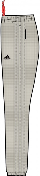 Штани Adidas DAME VIS PANT GP5170 р. L білий