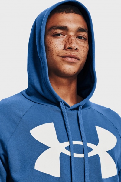 Джемпер Under Armour RIVAL FLEECE BIG LOGO HD 1357093-474 р. M голубой