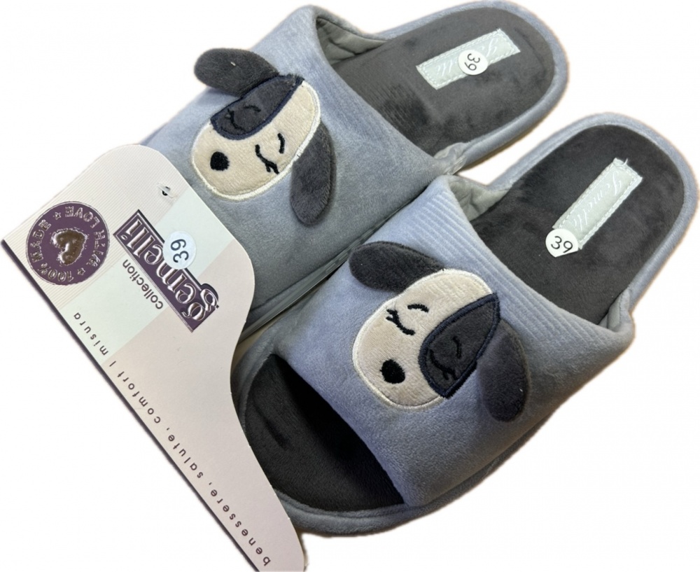 Тапки домашние Gemelli Сирко р.36 серый