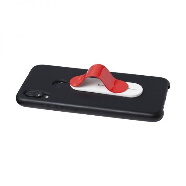 Тримач для телефона Смужка Luxe Cube червоний