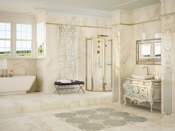 Плитка SALONI Дорекс бейге 40x120 (1,44) 