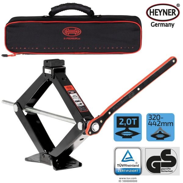 Домкрат механический с ручкойULtraLiftblack 2 т