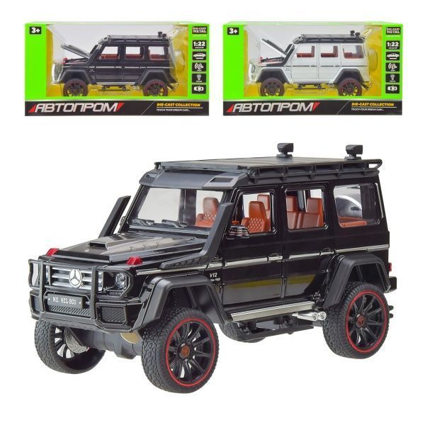 Автомодель Автопром 1:22 Mercedes-Benz, 2 кольори в асортименті 8757