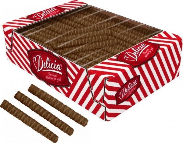 Трубочки вафельные Делиция со вкусом кокоса 4823102502410 