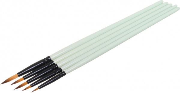 Набор кистей 5 шт круглые Nota Bene 