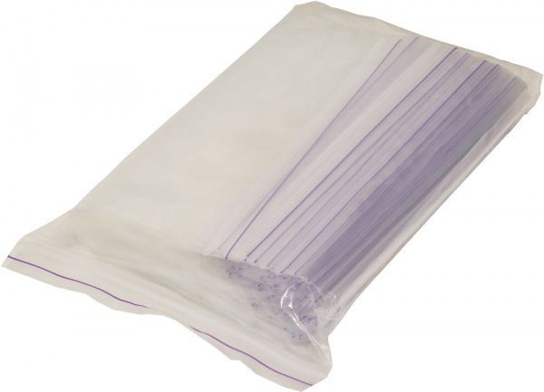 Пакет со струнным замком Zip-lock 50 мкм 220x280 мм 100 шт.