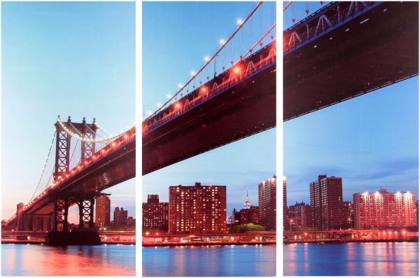 Картина модульна на полотні 3 частини 100x150 см ФКМ3*1-150 