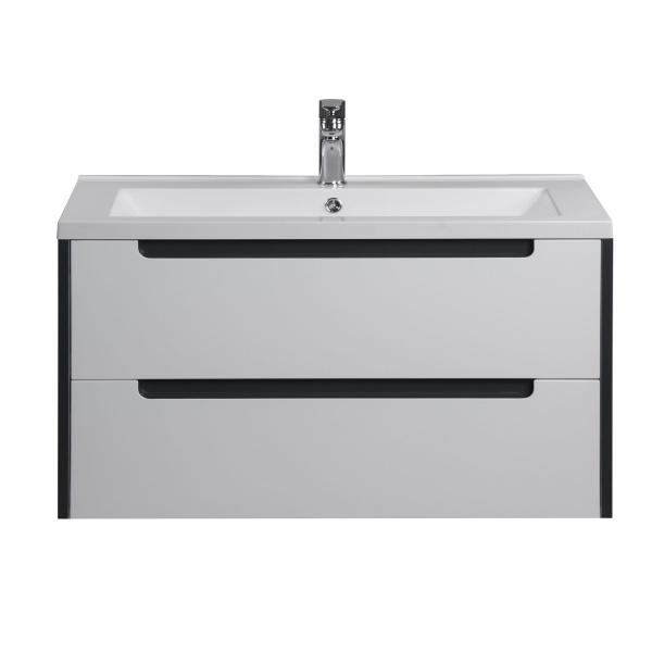 Тумба підвісна Мойдодир Paula 100 з умивальником Cosmopolitan 100