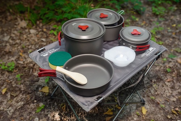 Набор туристической посуды BRS ø250 мм 250 мм 7 л 155