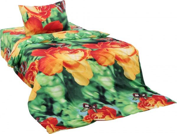 Комплект постільної білизни JH1640-10 зелений Zastelli 