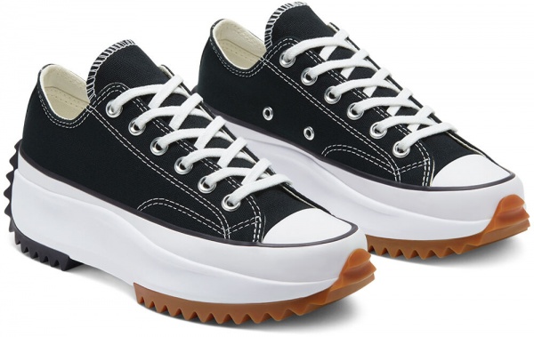 Кеды Converse RUN STAR HIKE CANVAS PLATFORM 168816C р.US 10,5 черно-белый