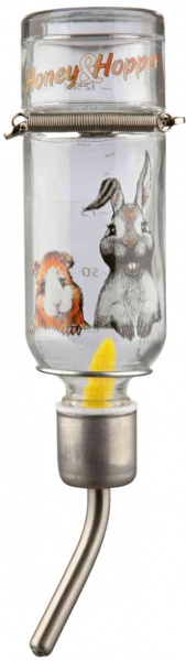 Поїльник Trixie для гризунів Honey & Hopper автоматична скляна 500 мл арт. 60447