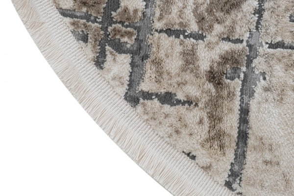 Килим Karmen Carpet GALYA PLUS S3802A GREY/GREY 160x230 см O 