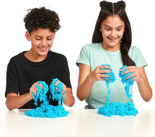 Маса для ліплення Foam alive Яскраві кольори блакитна піна 5902-2