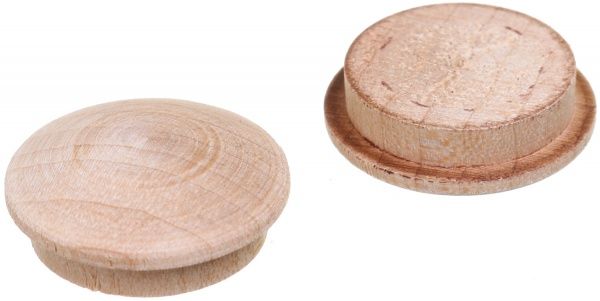 Заглушка деревянная бук D20 мм