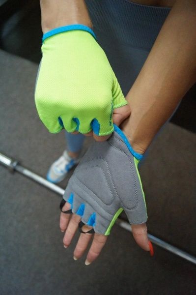 Рукавички для фітнесу PowerPlay 03-418 Green р. XS 