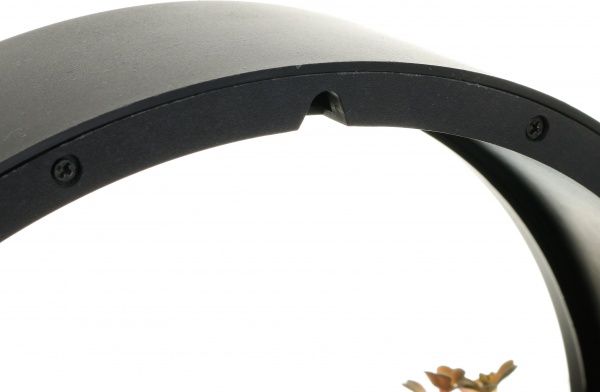 Декор настенный Nature круглый 25x25 см черный 