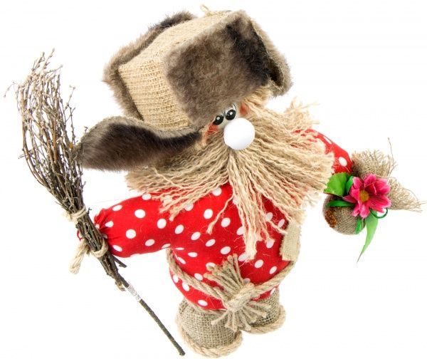 Лялька інтер'єрна Дід зимовий 36х36 см