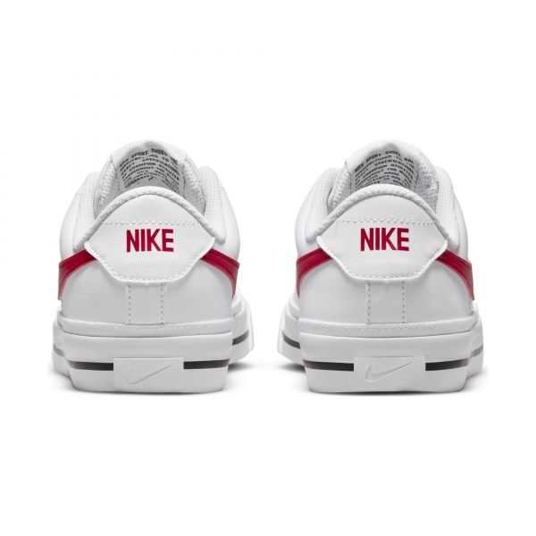Кроссовки Nike Court Legacy DA5380-105 р.US 6,5Y красно-белый