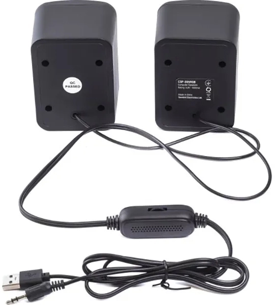 Акустика Maxxter CSP-U005RGB 2.0 black 