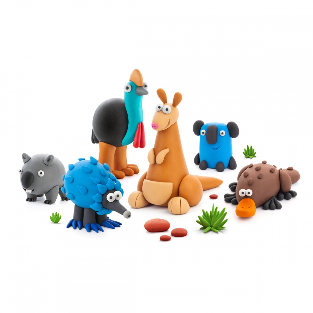 Набір для ліплення Lipaka Австралійські тварини 15027-UA01