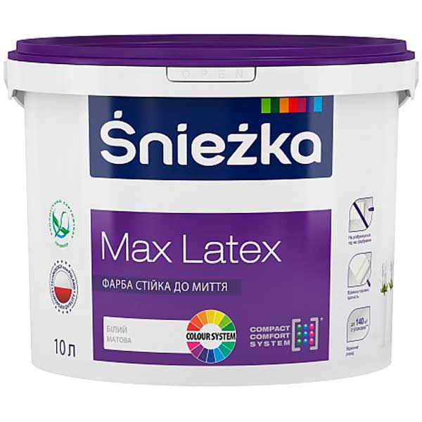 Фарба Sniezka Max Latex 4 кг