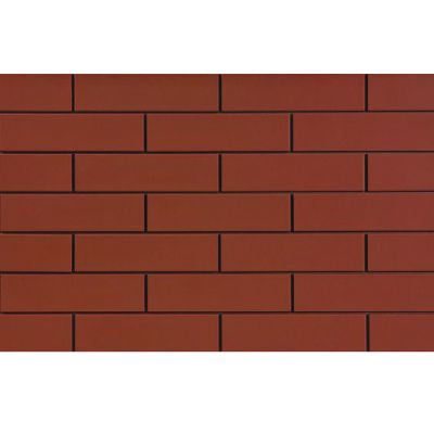 Плитка Красная гладкая 245x65 мм